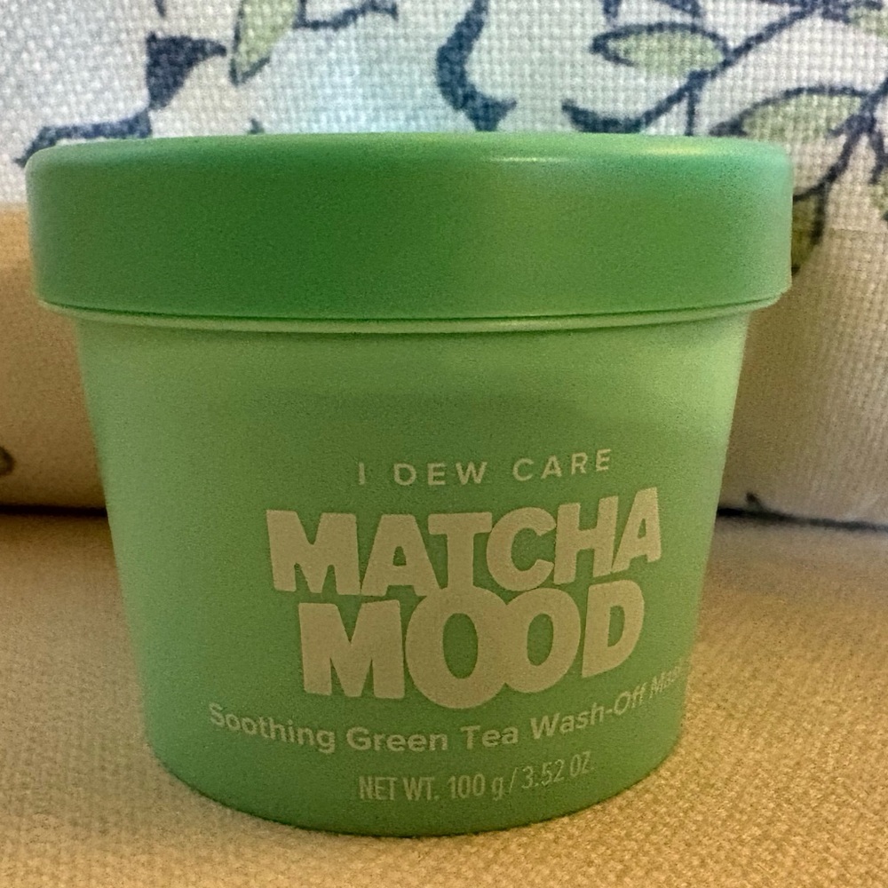 I Dew Care Matcha Mood Green Tea Wash-Off Mask